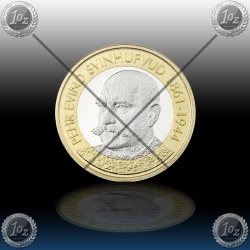 5 EVRO FINSKA 2016 "Presidents of Finland – P.E. Svinhufvud" UNC